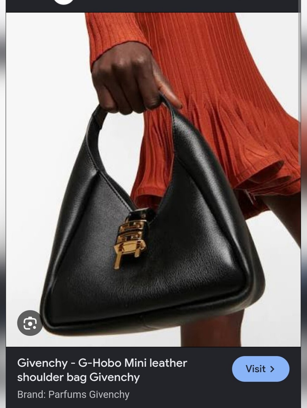 Givenchy G-lock Black Leather Mini Bag - Picture 6 of 8
